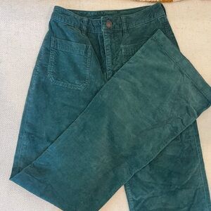 Faherty Cord Wide Leg Pant